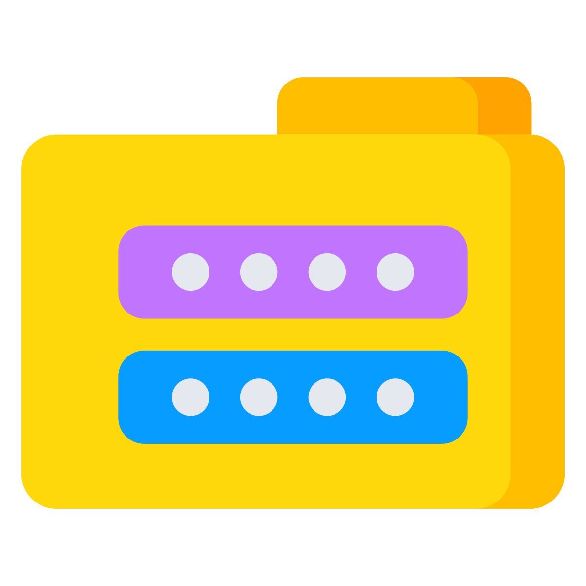 mot de passe du dossier icon