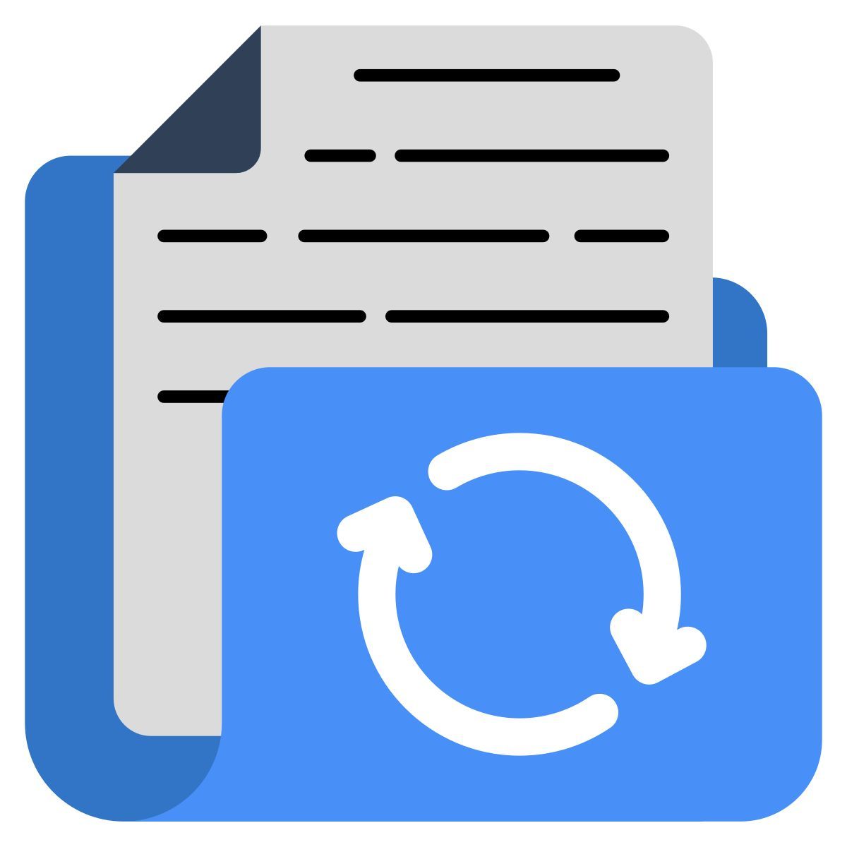folder sync icon