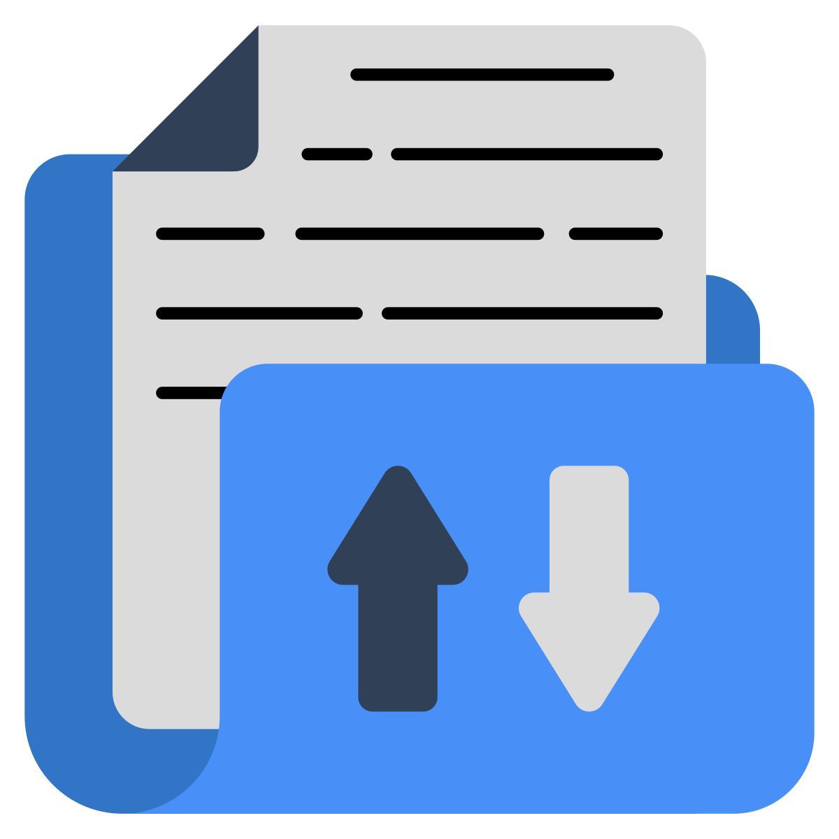 transfert de dossier icon