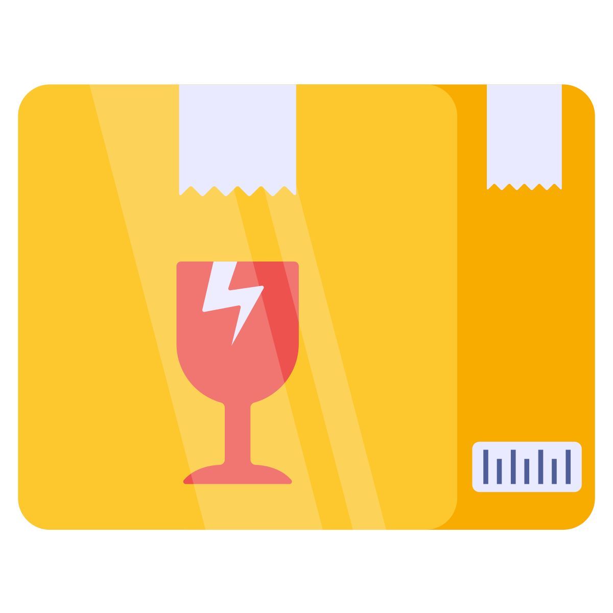 fragile parcel icon