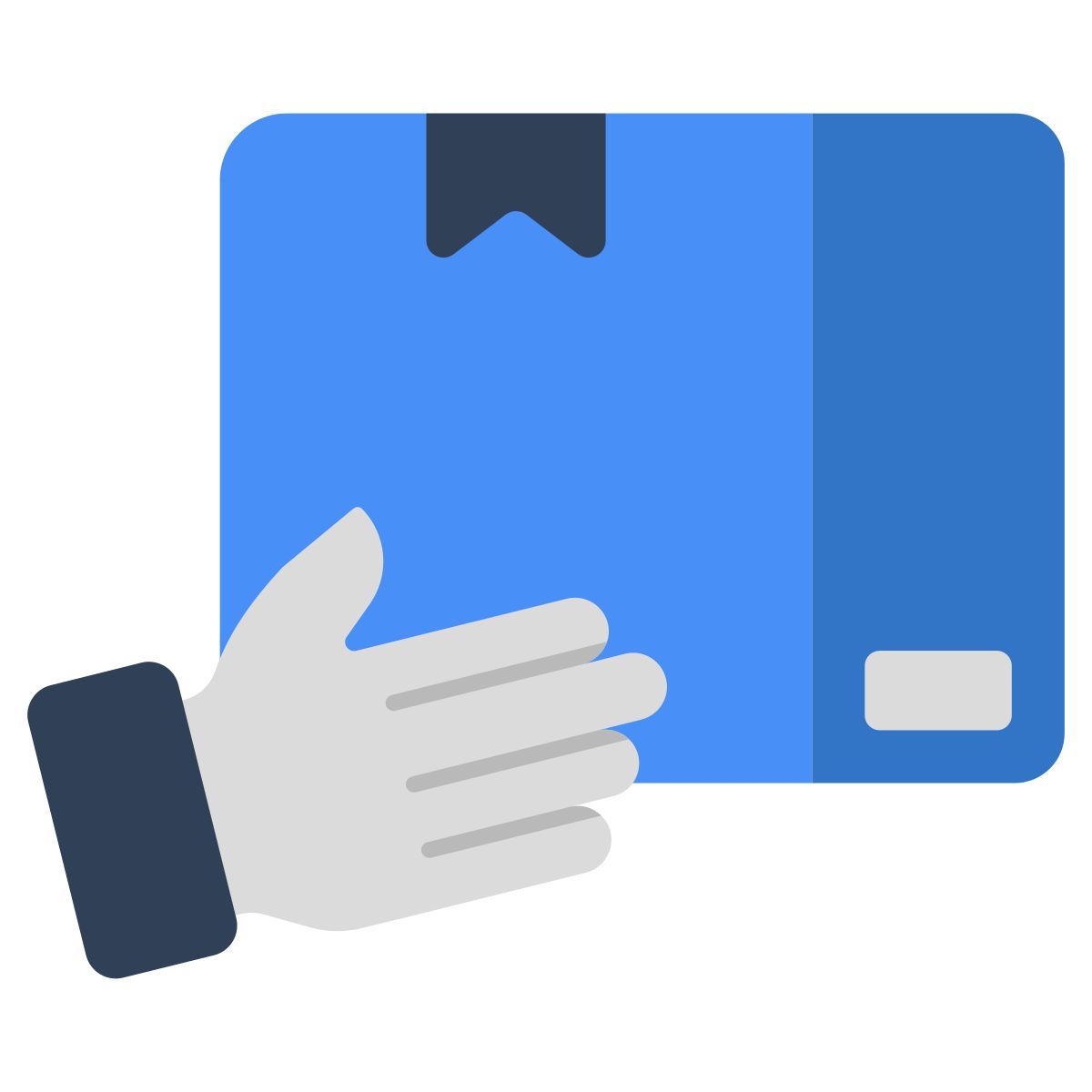 giving parcel icon