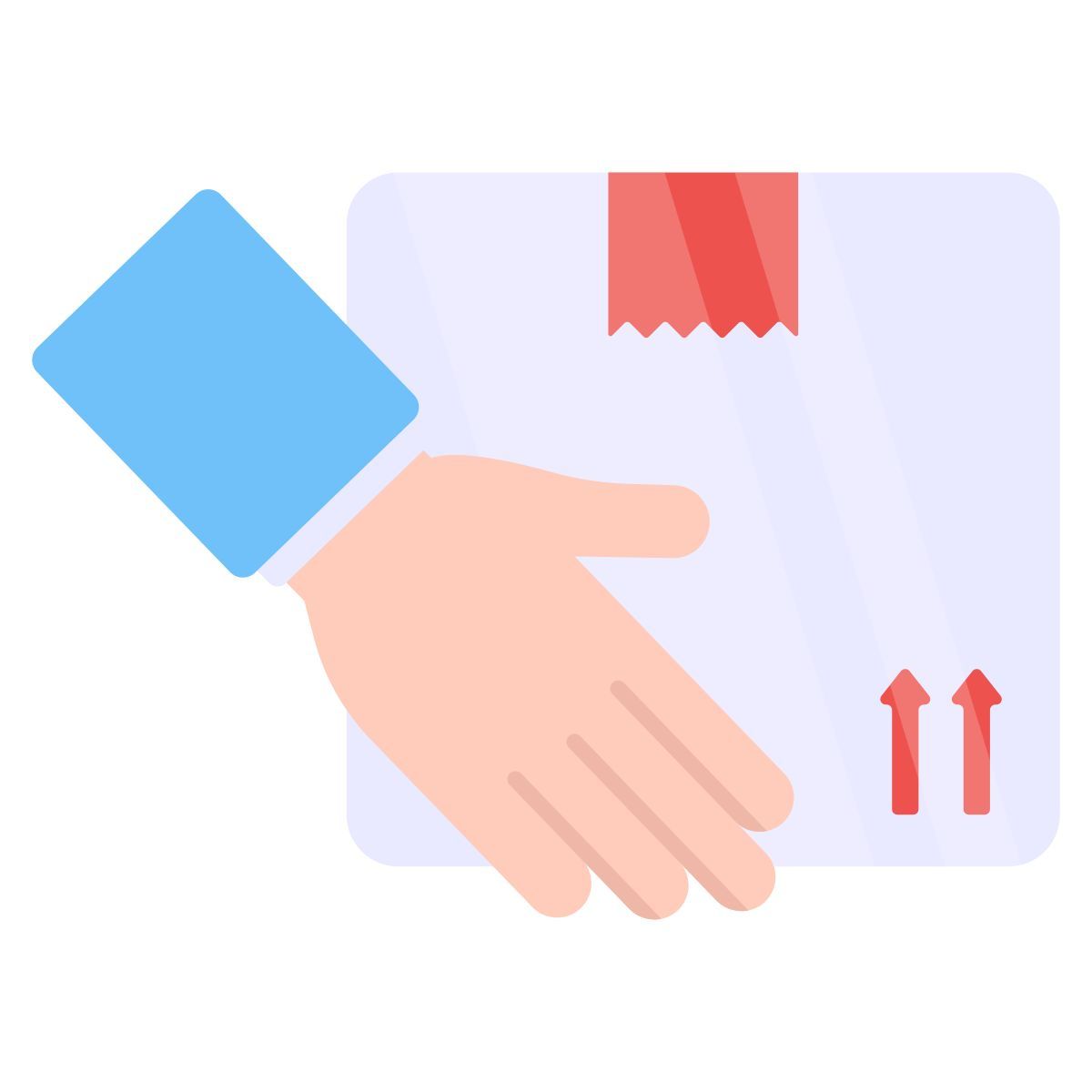 giving parcel icon