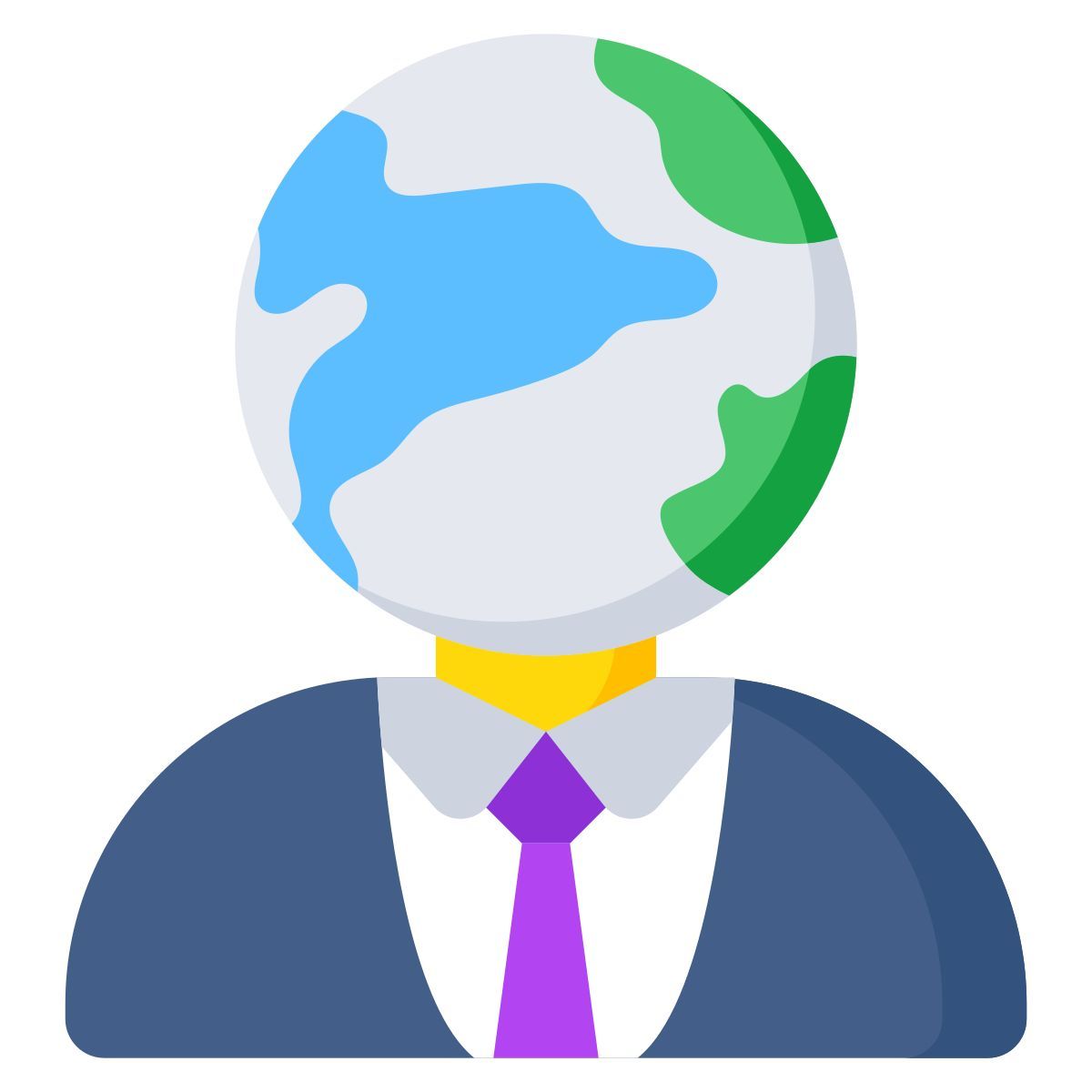 global businessman icon
