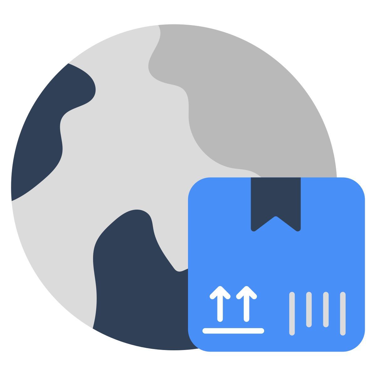 global delivery icon