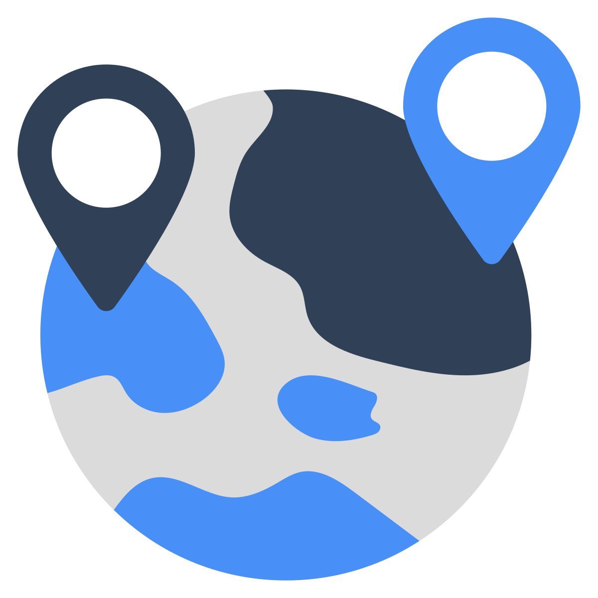 globaler standort icon