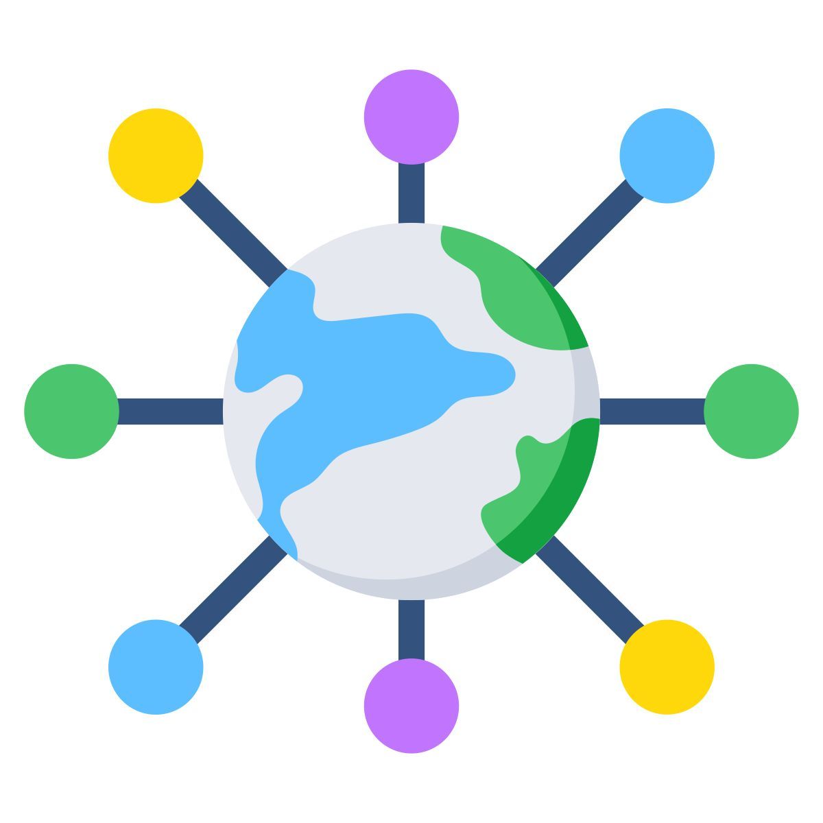 global network icon