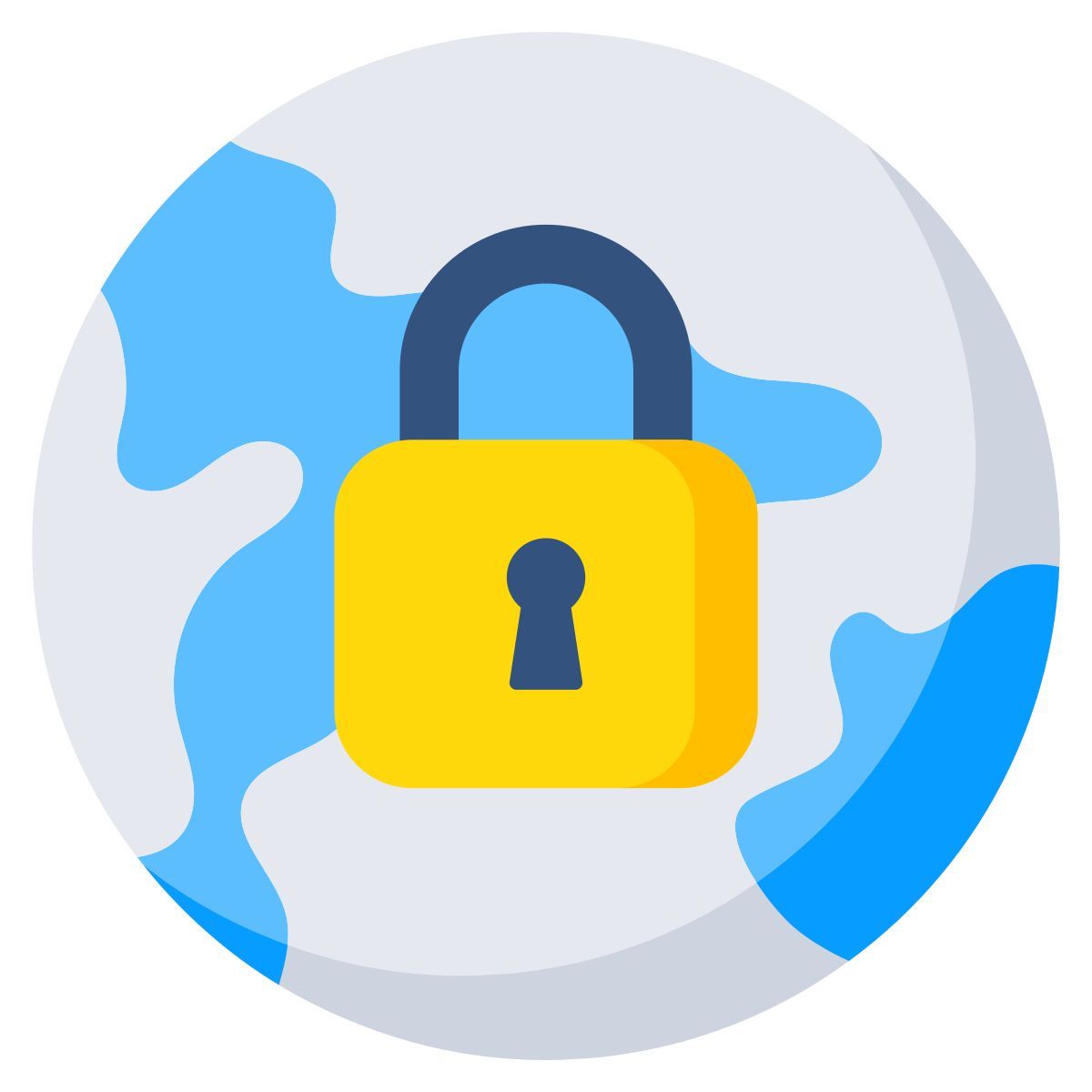 sécurité mondiale icon