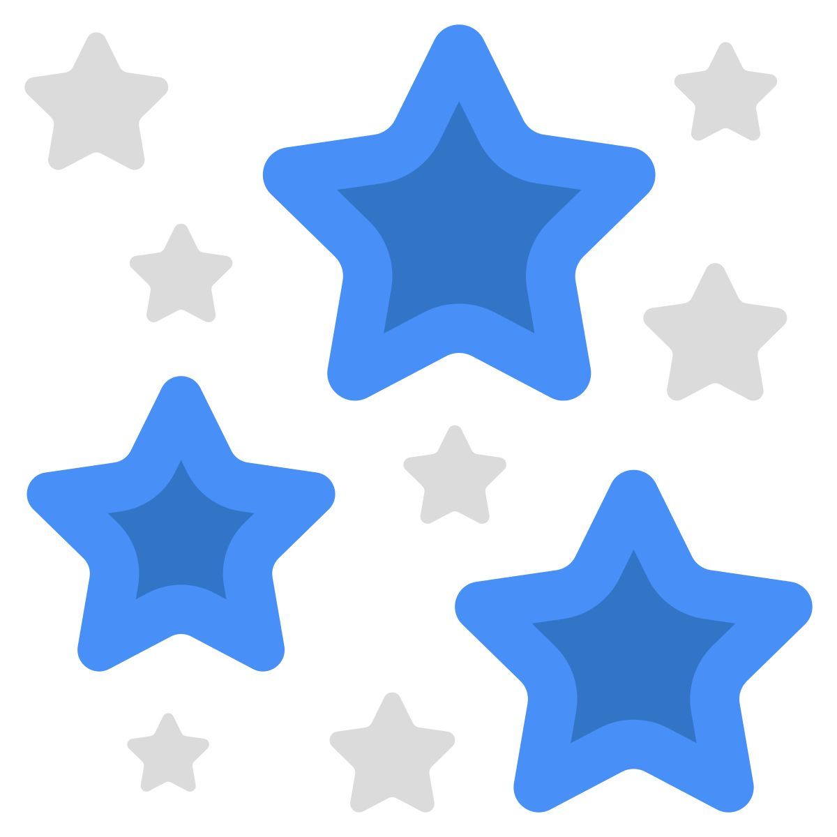 Étoiles brillantes icon