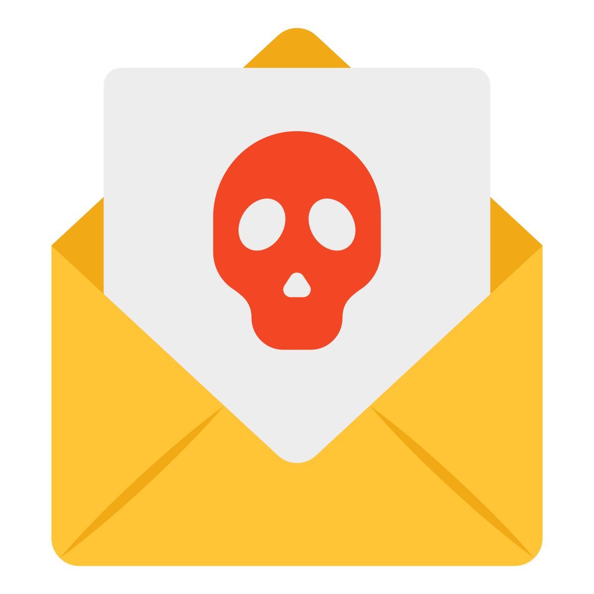 hacked mail icon