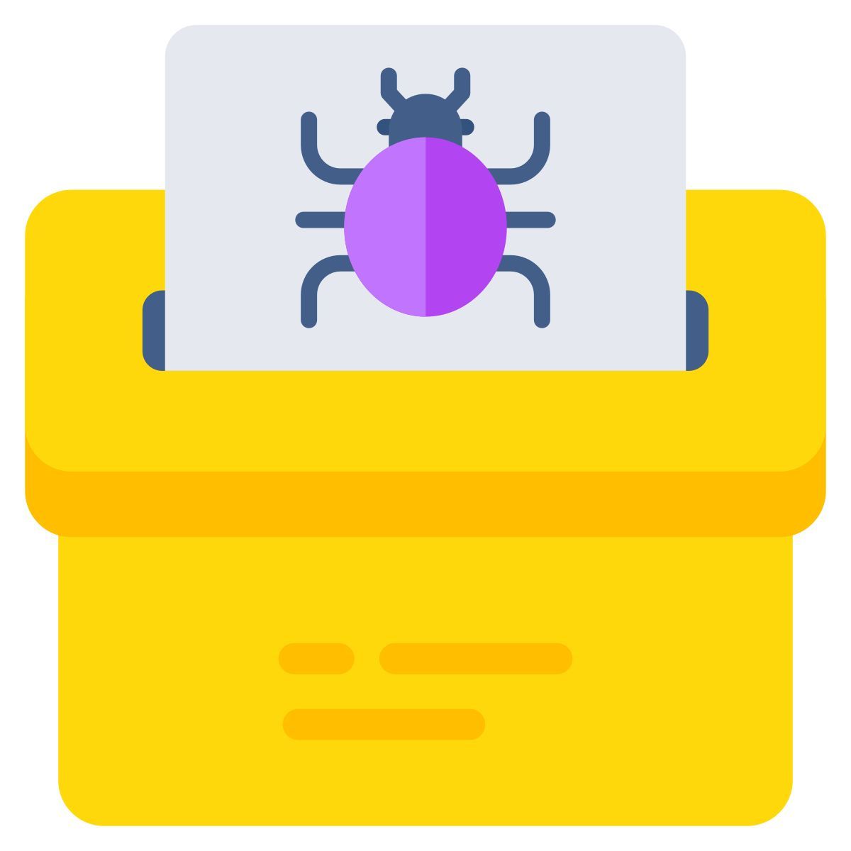 infected document icon