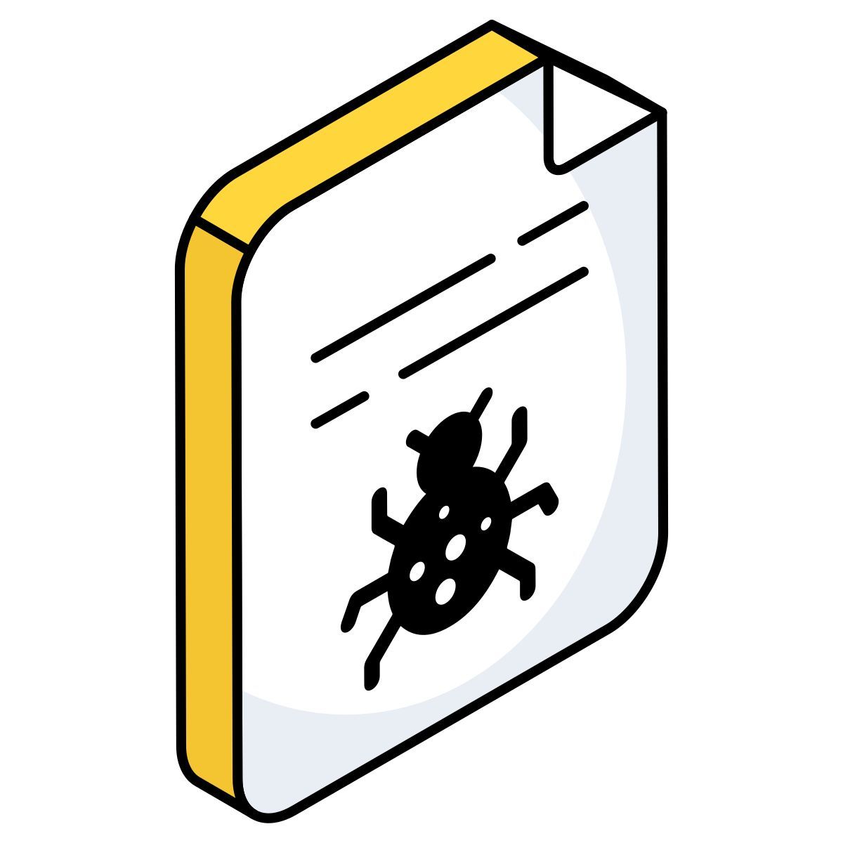 infizierte datei icon