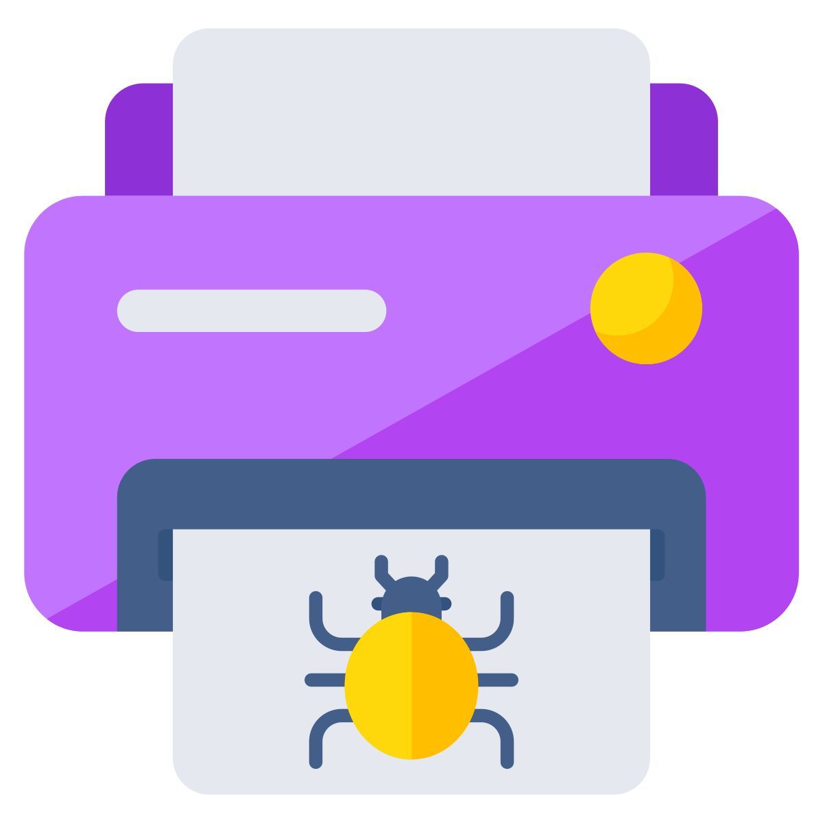 printer virus icon