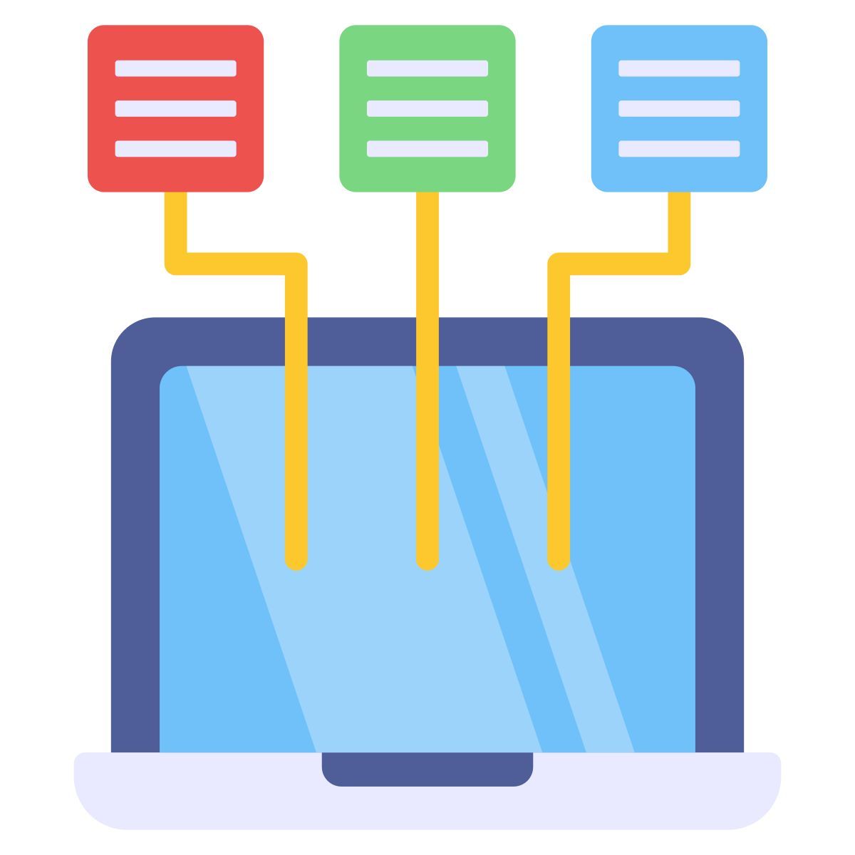 ordenador portátil web icon