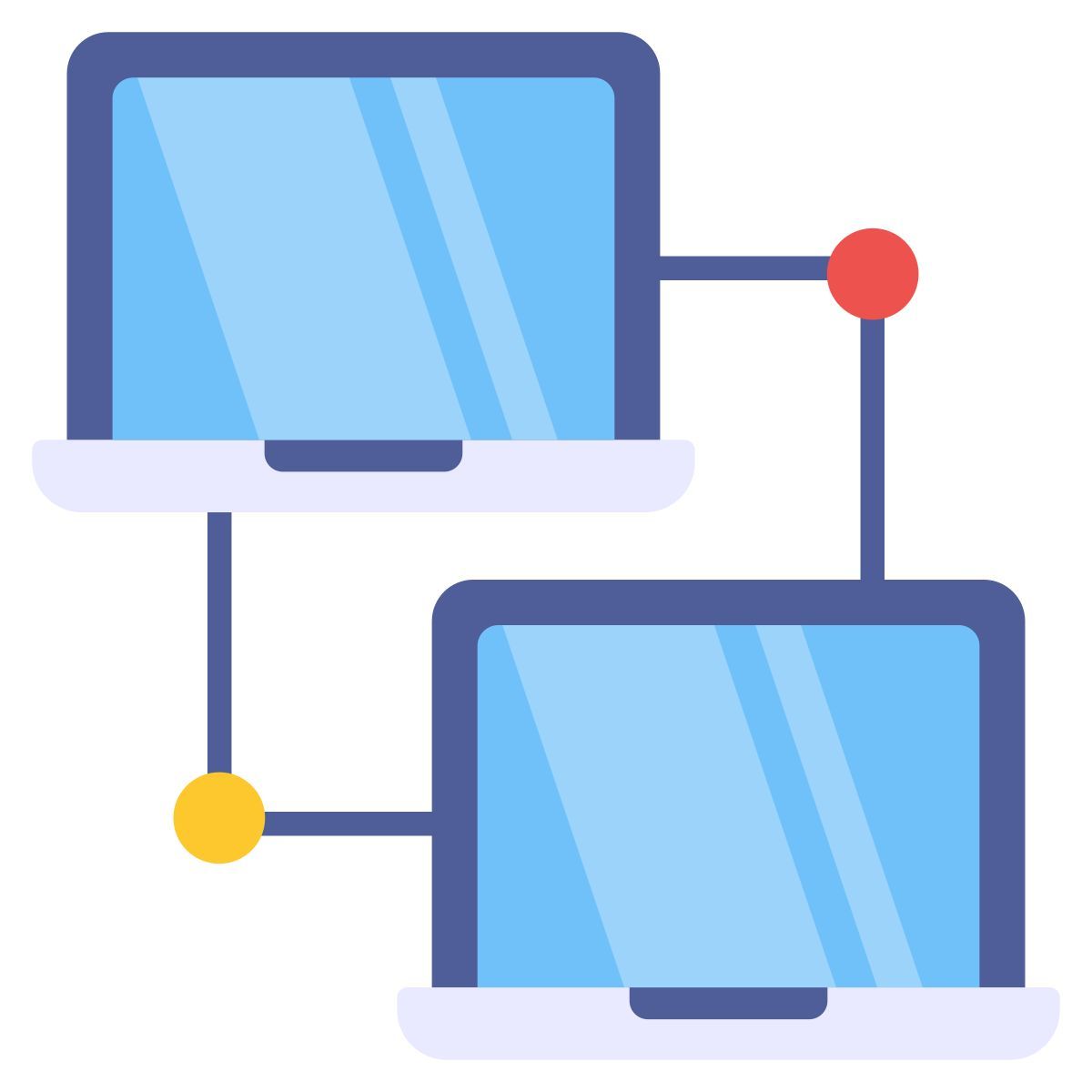 laptop transfer icon
