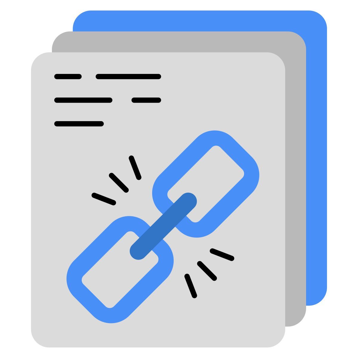 document lié icon