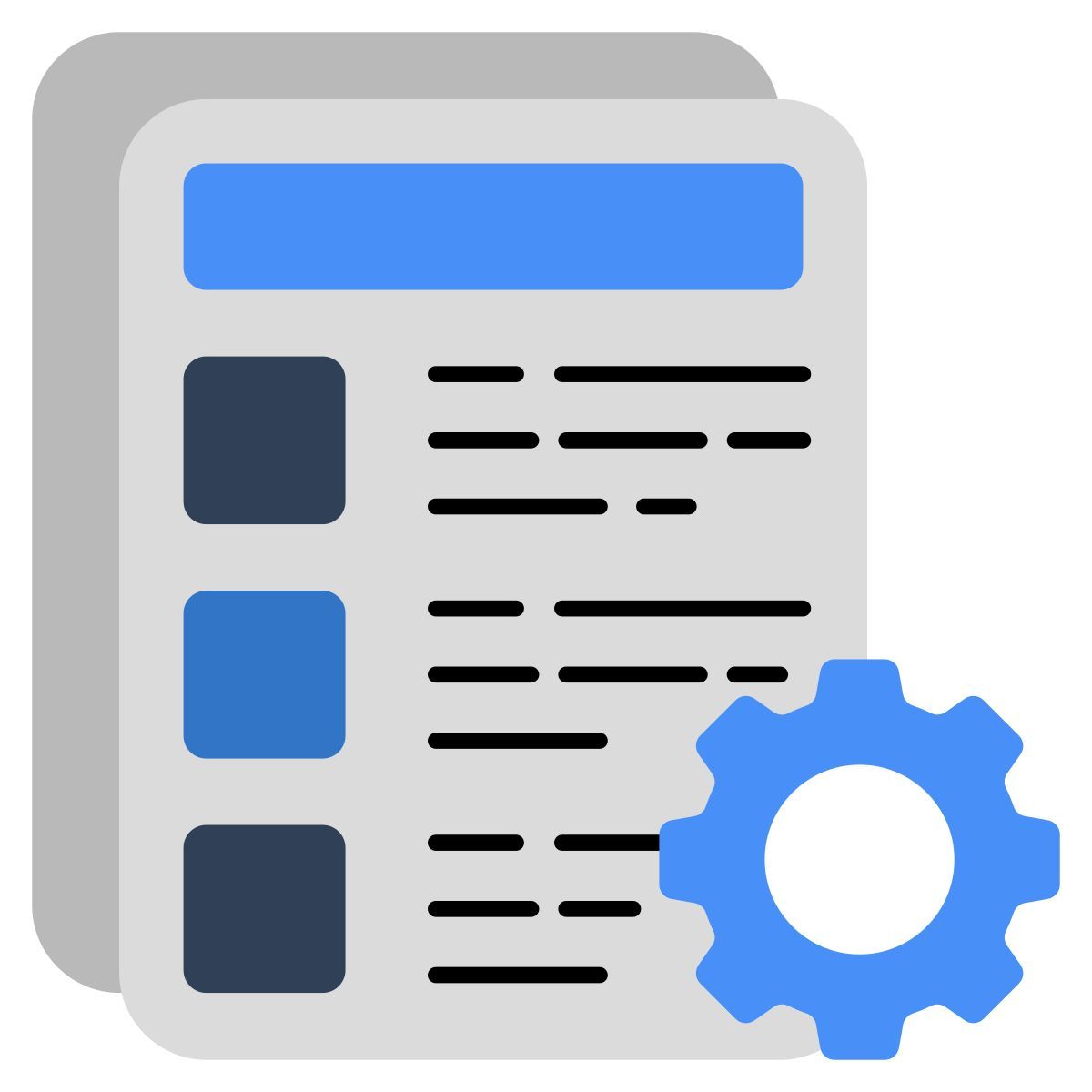 list management icon