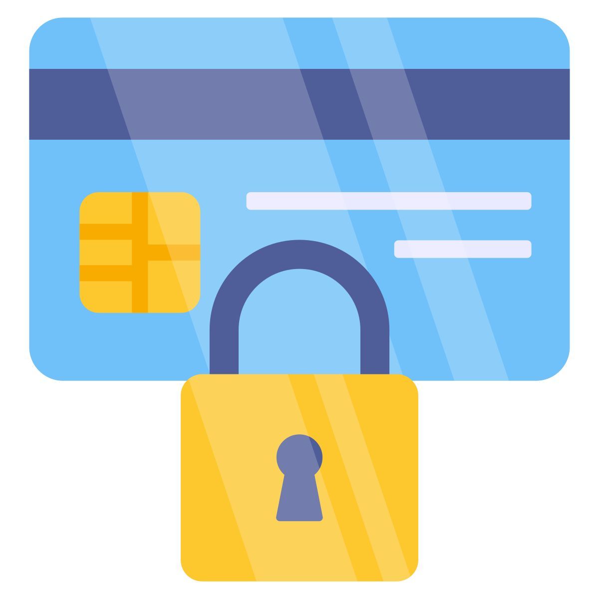 locked atm card icon