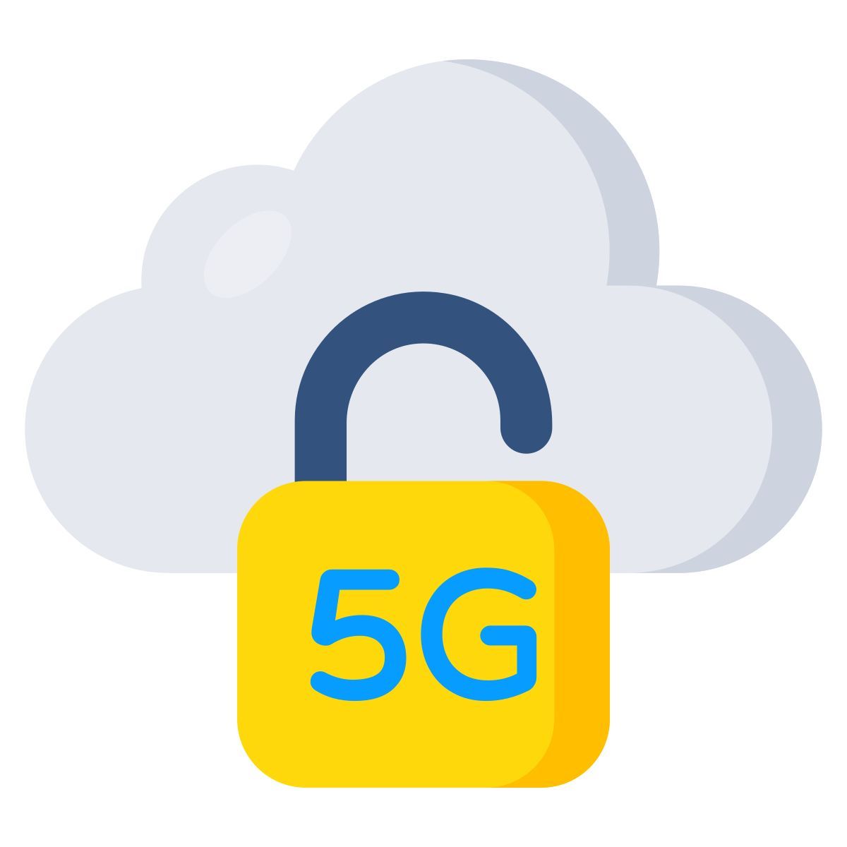 locked cloud icon