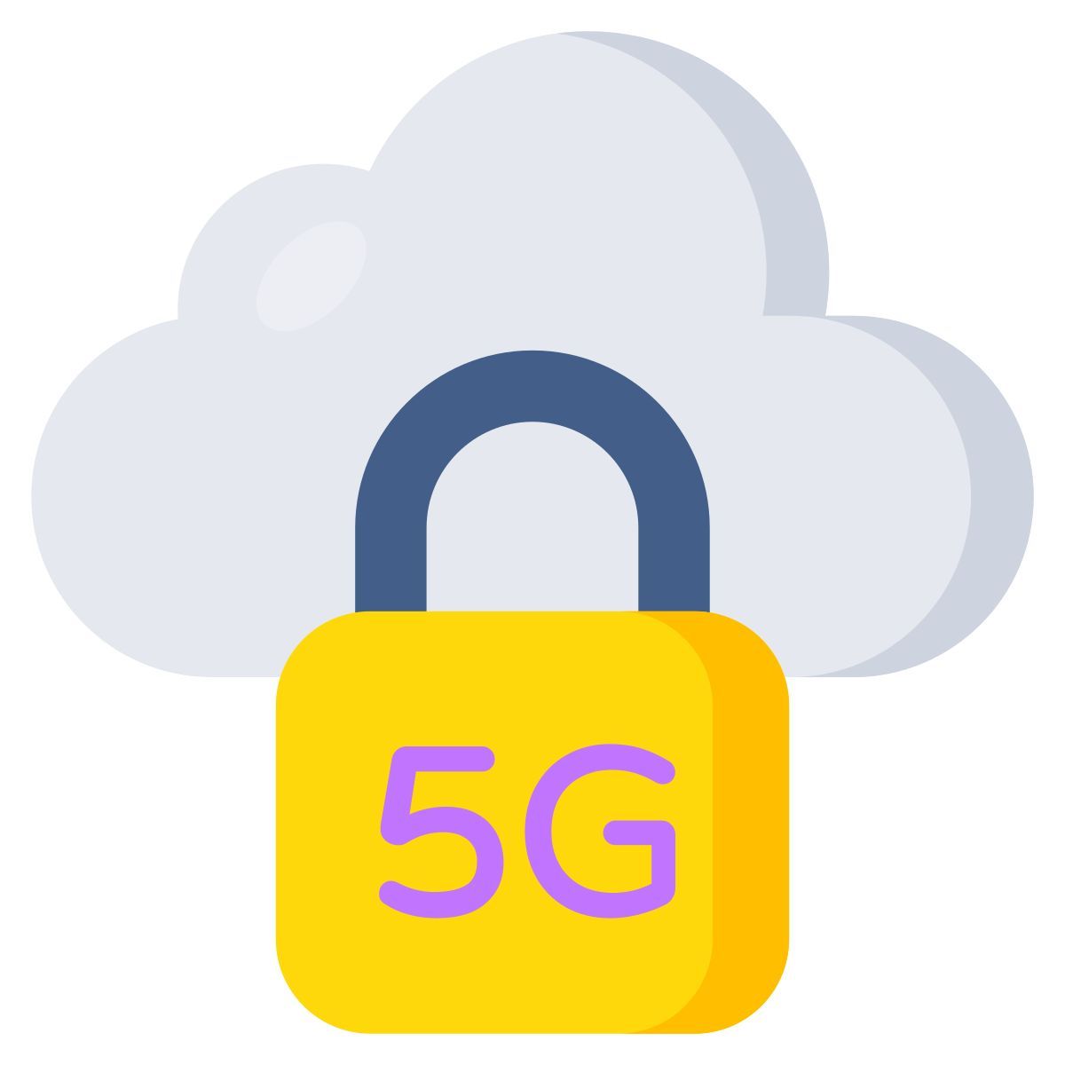 locked cloud icon