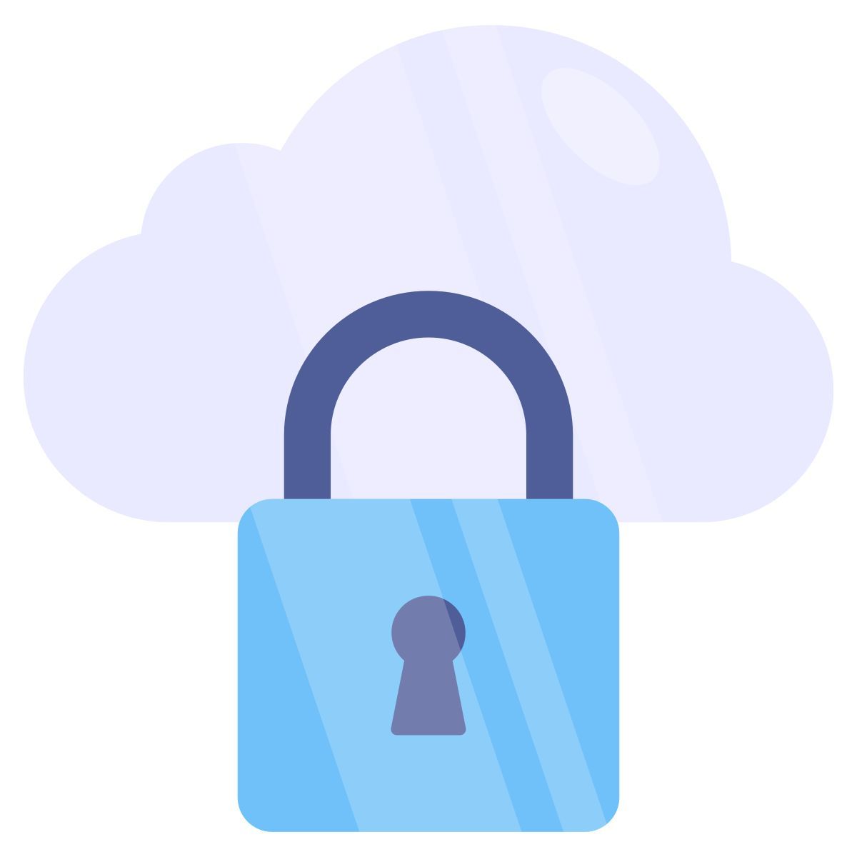 cloud security icon