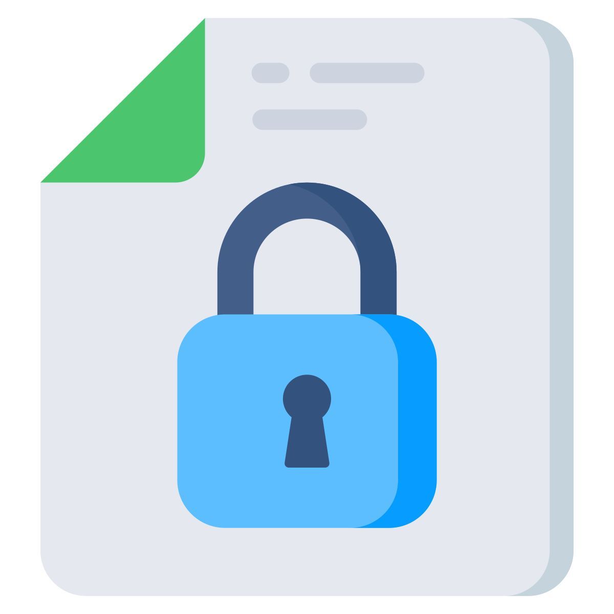 locked file icon