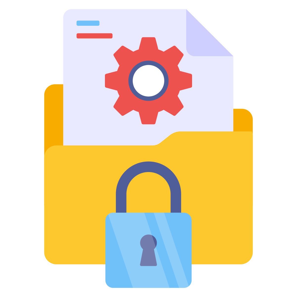 locked folder icon