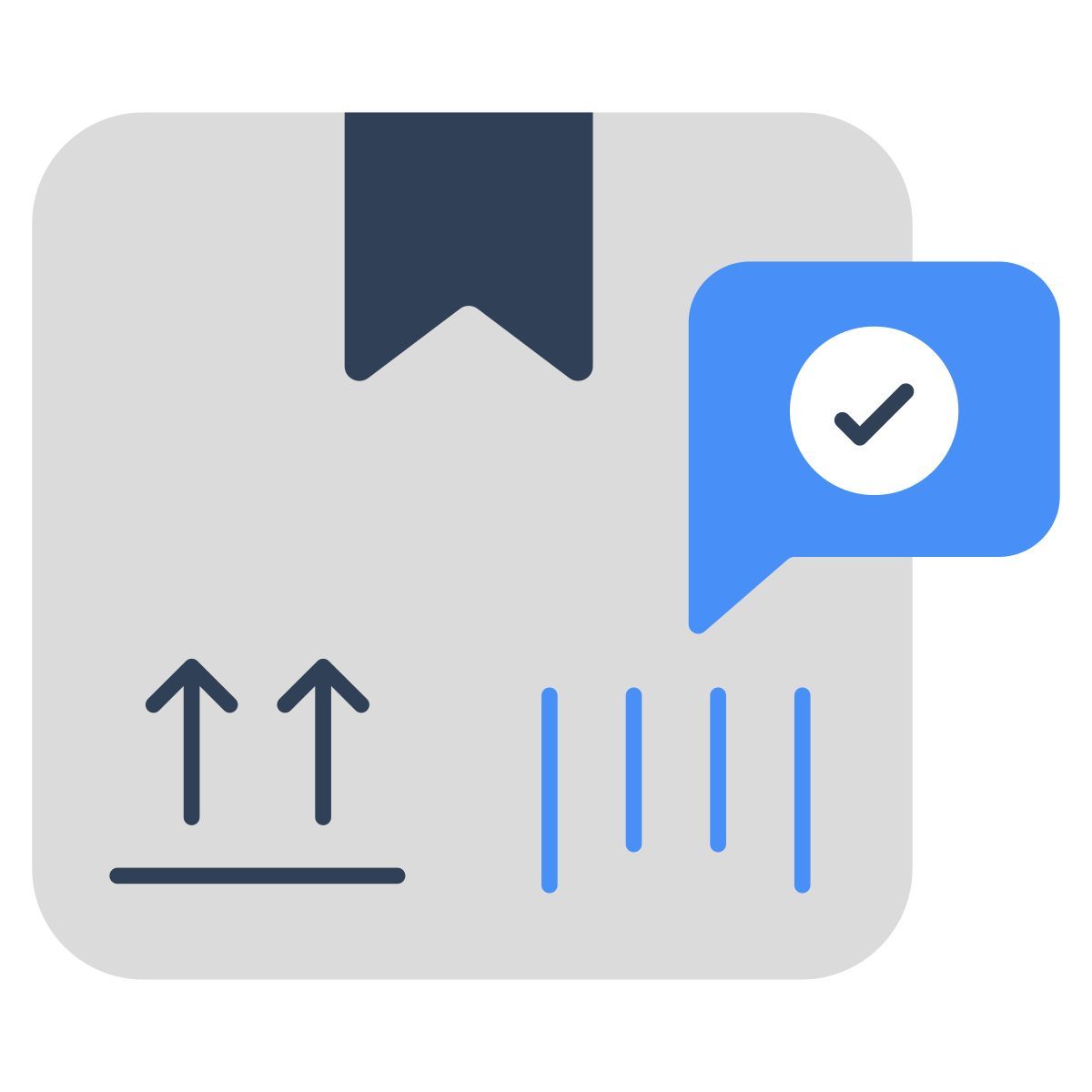물류 채팅 icon