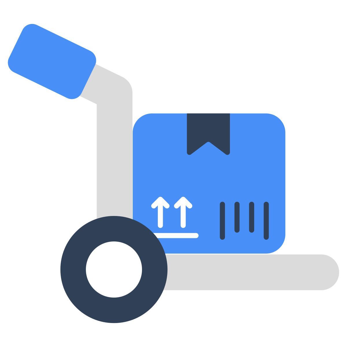 luggage cart icon