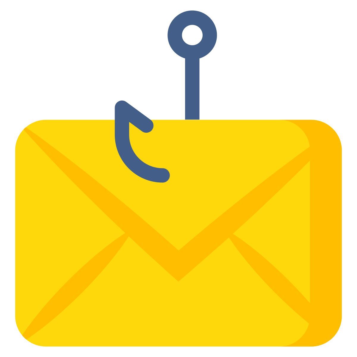 mail phishing icon