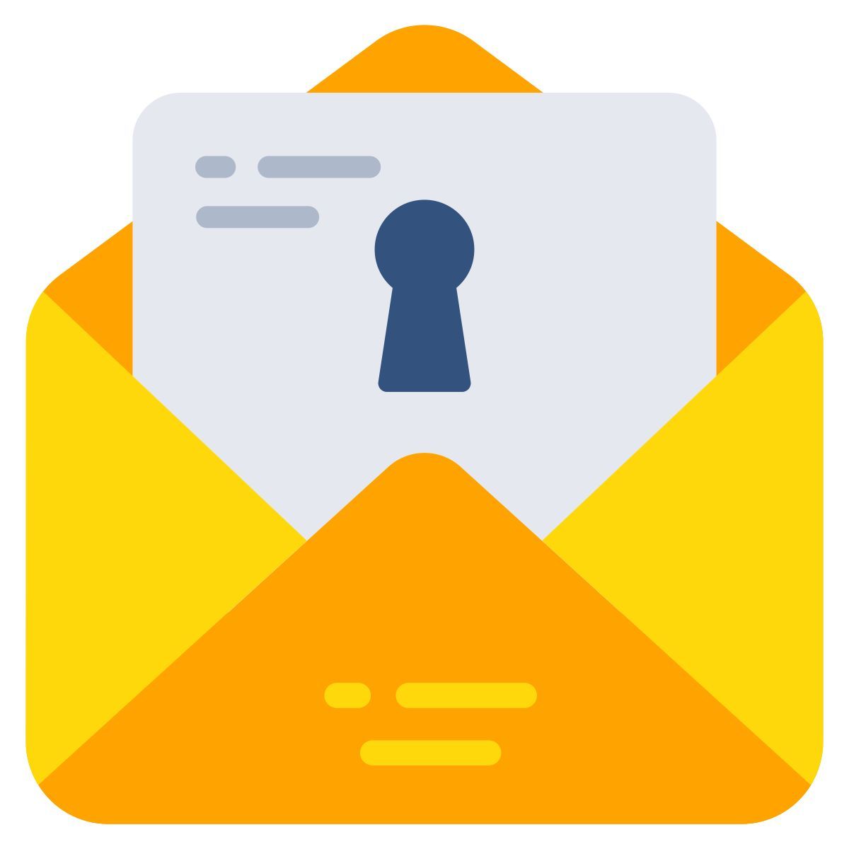 sicurezza della posta icon