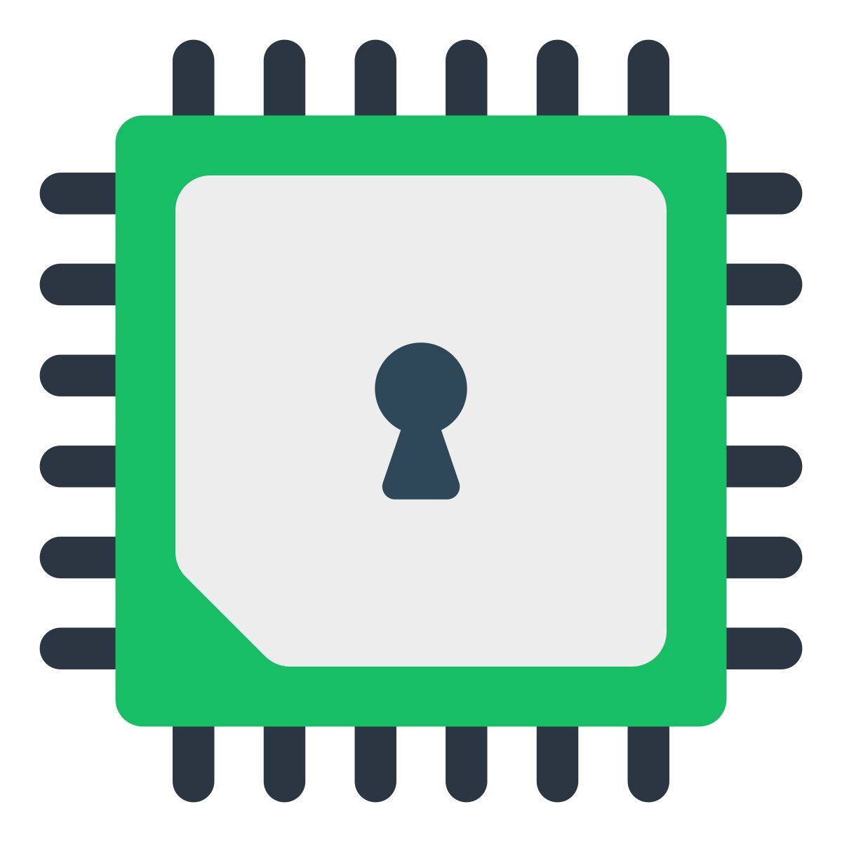 智能手机的cpu icon