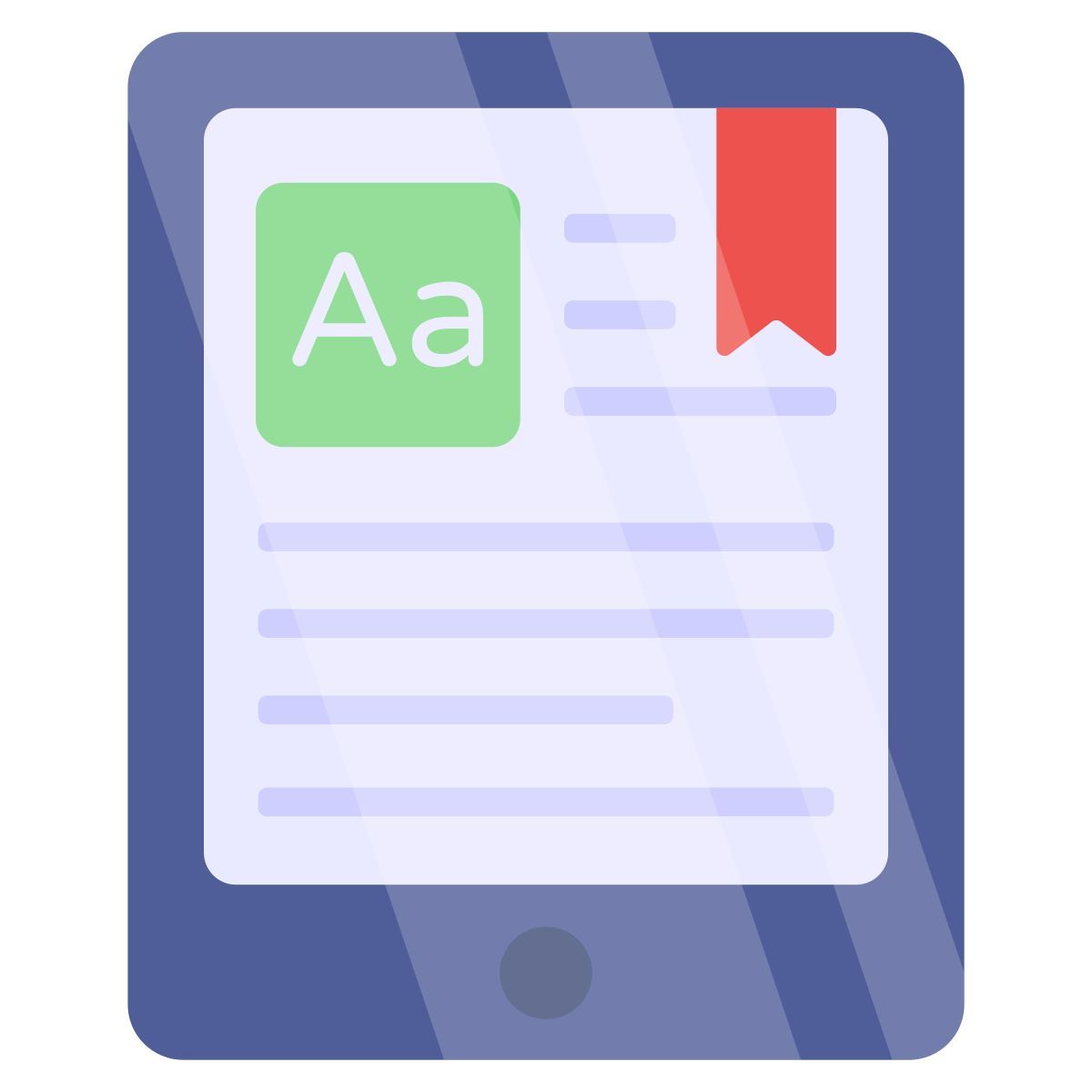 mobile bookmark icon