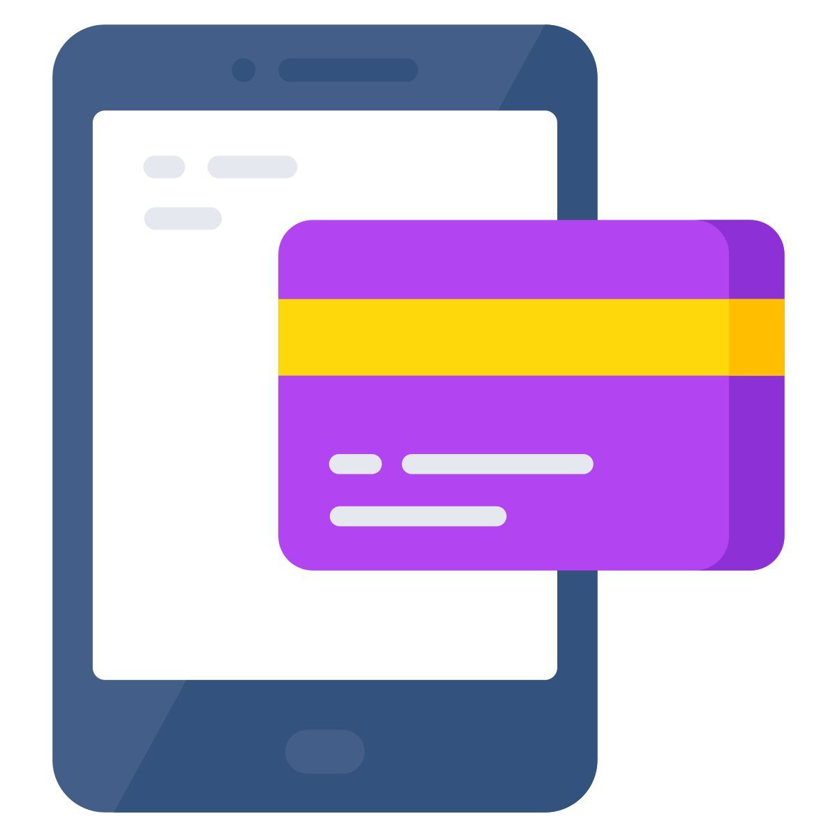 mobile card payment icon