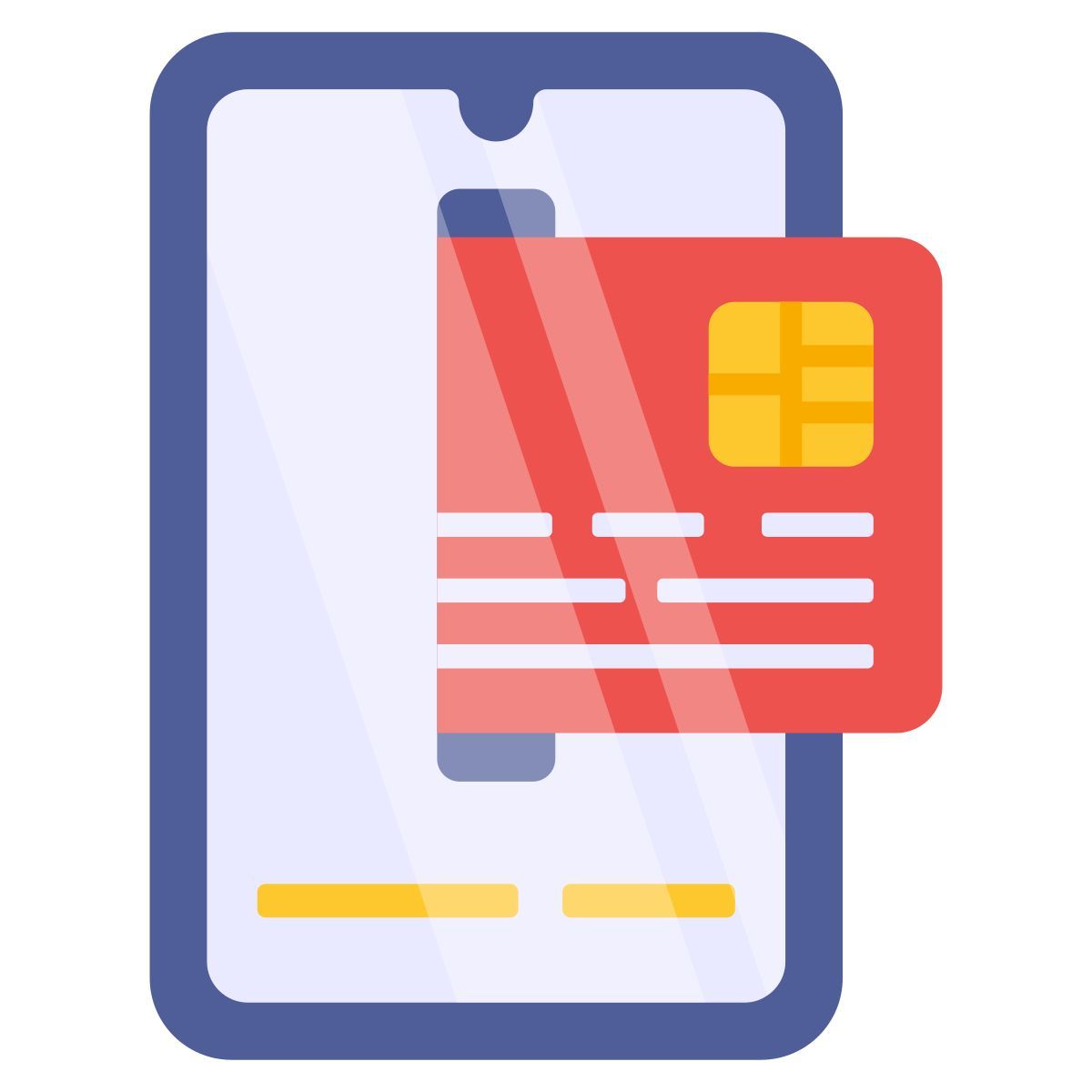 mobile card payment icon