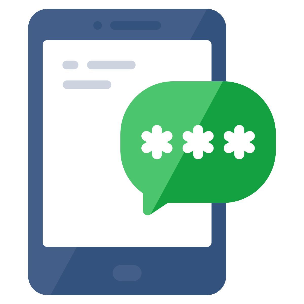 mobile chat icon