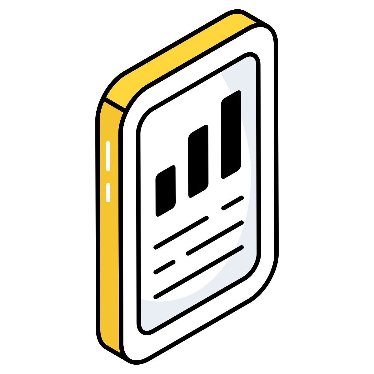 모바일 데이터 분석 icon