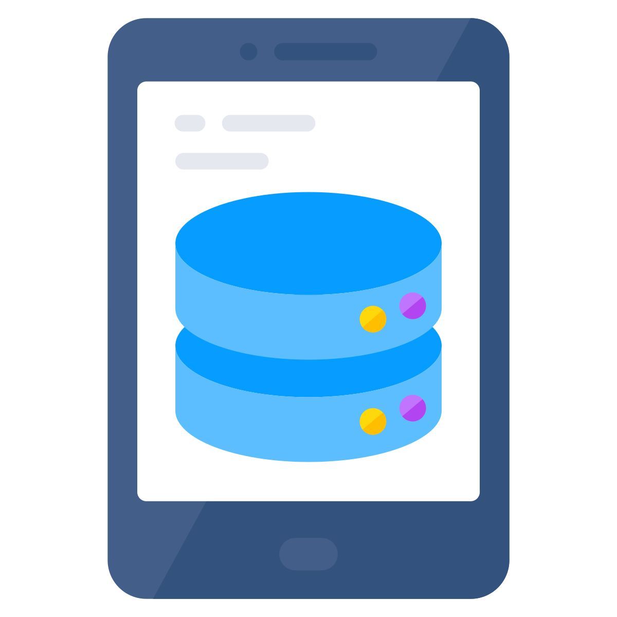 Mobile Database icon