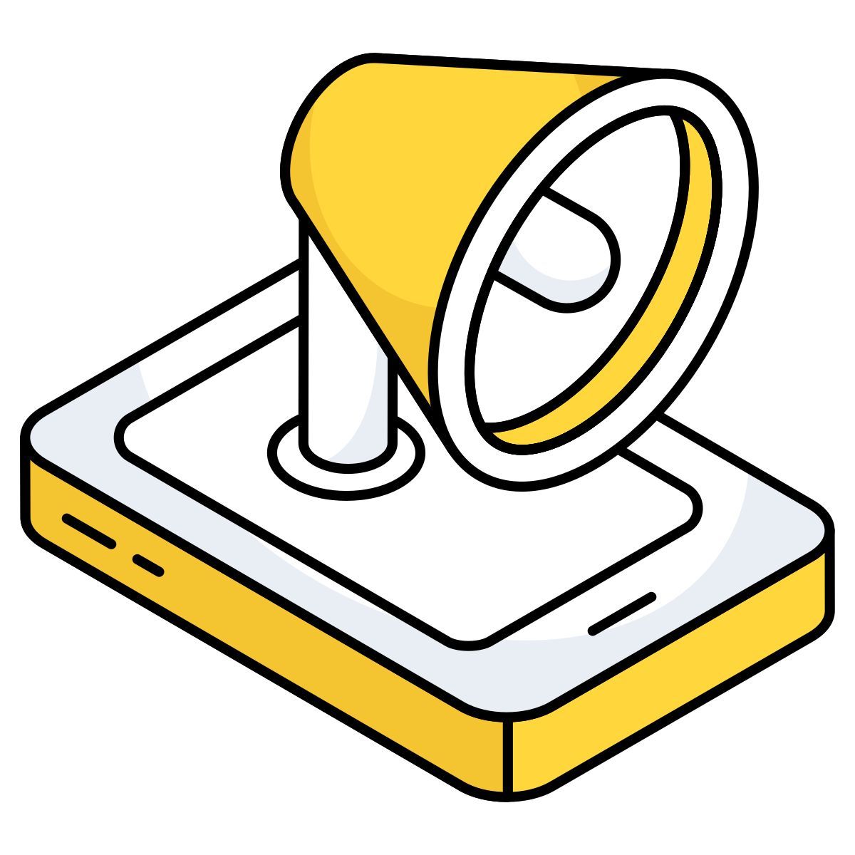 mobile marketing icon