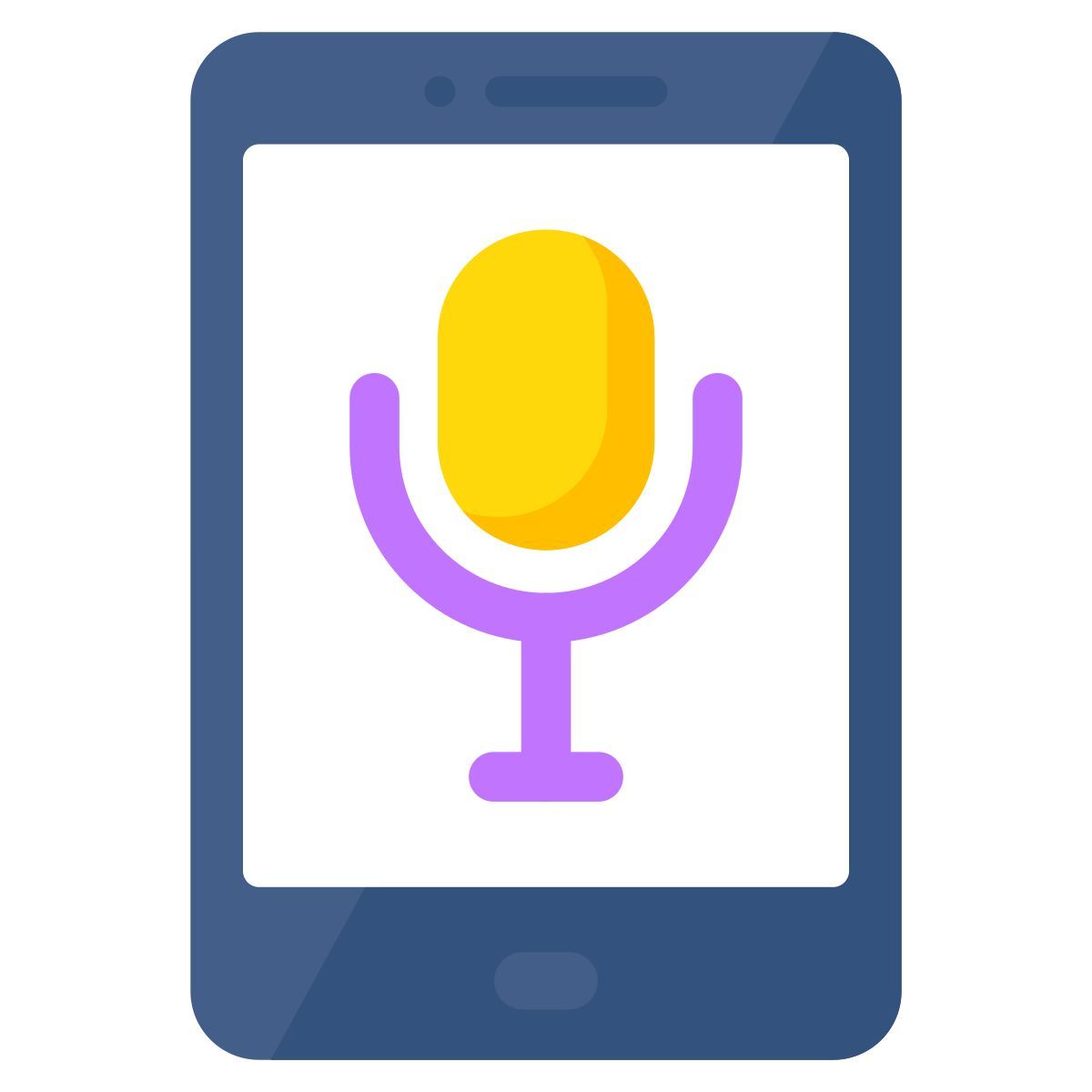mobile mic icon