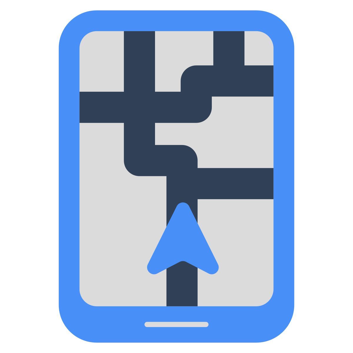 navegación móvil icon