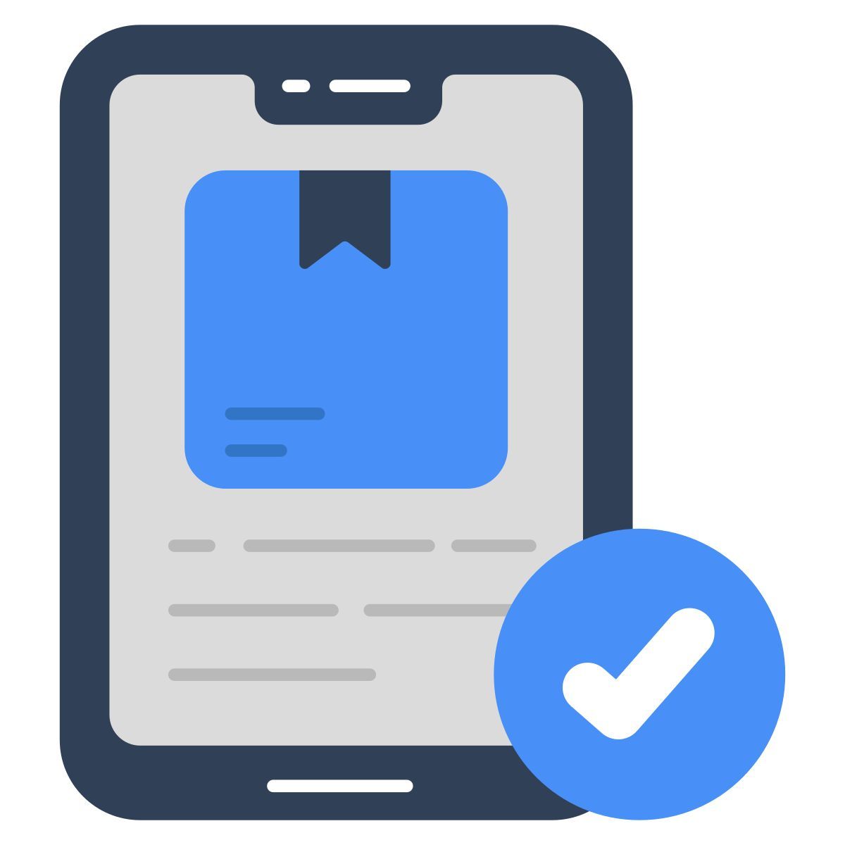 paquetería móvil icon