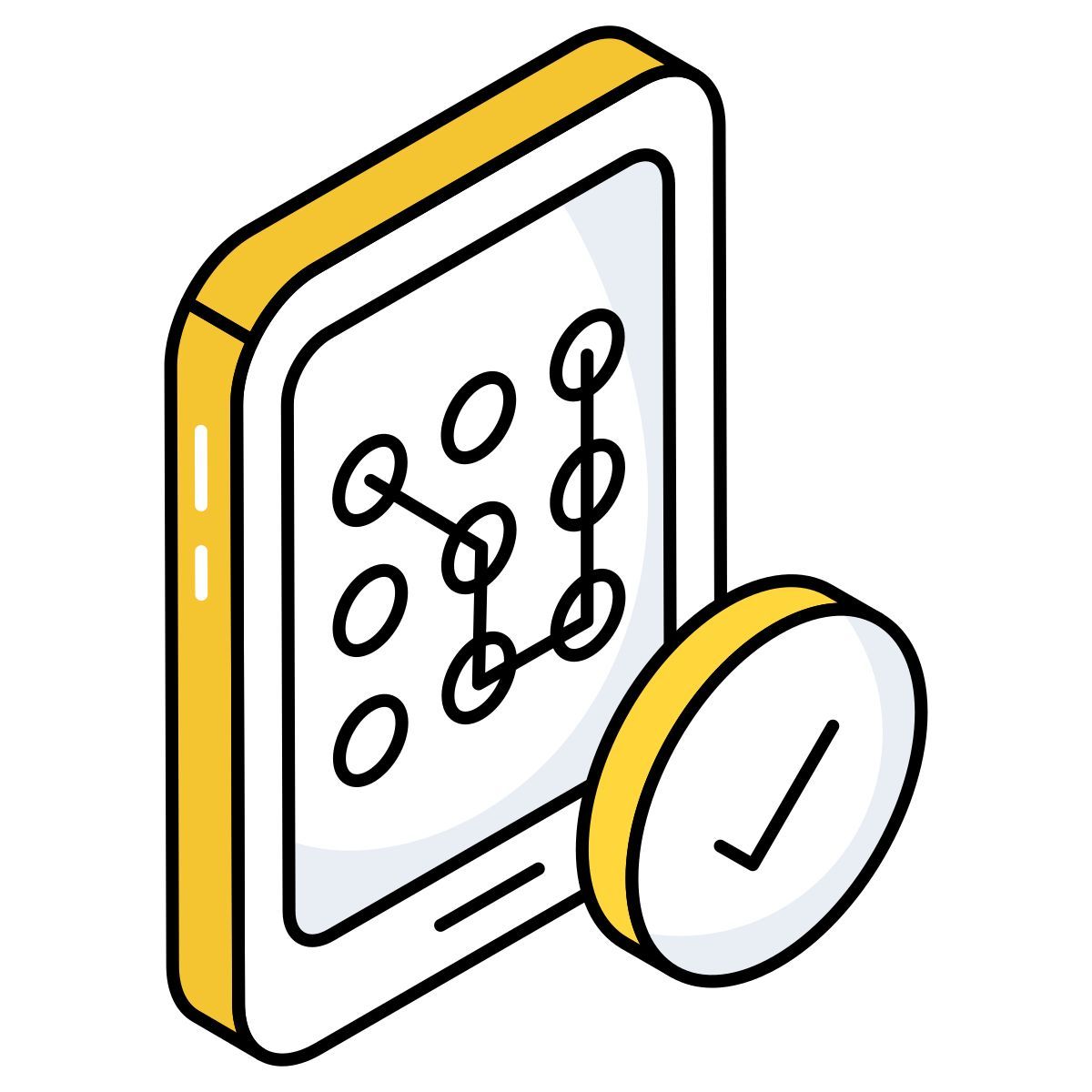 手机图案锁 icon