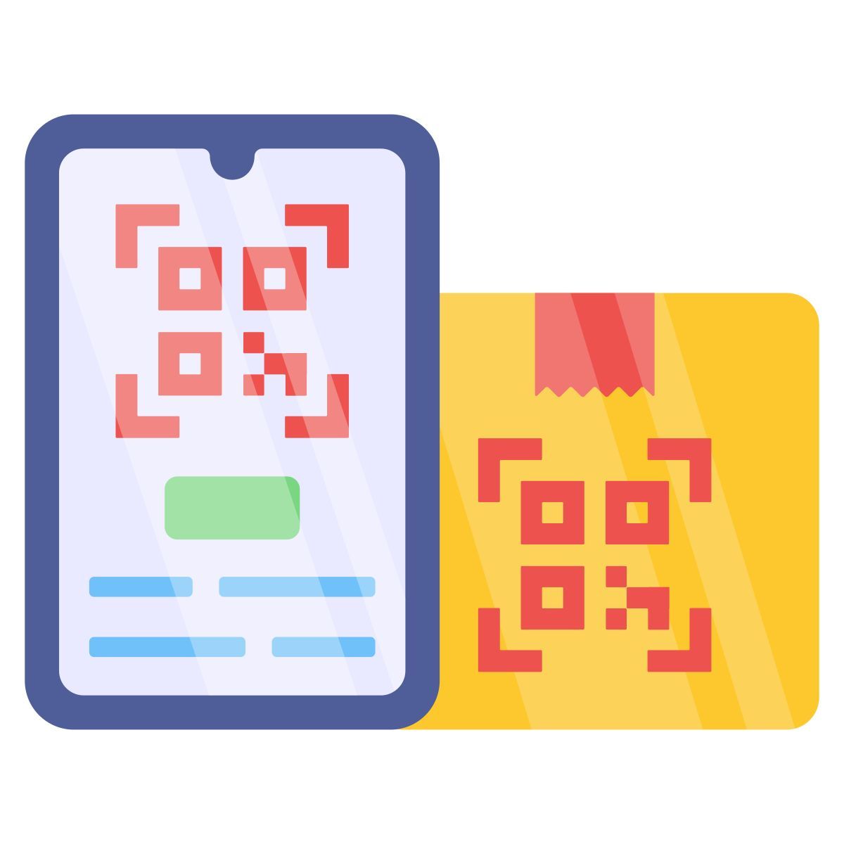 mobile qr code icon