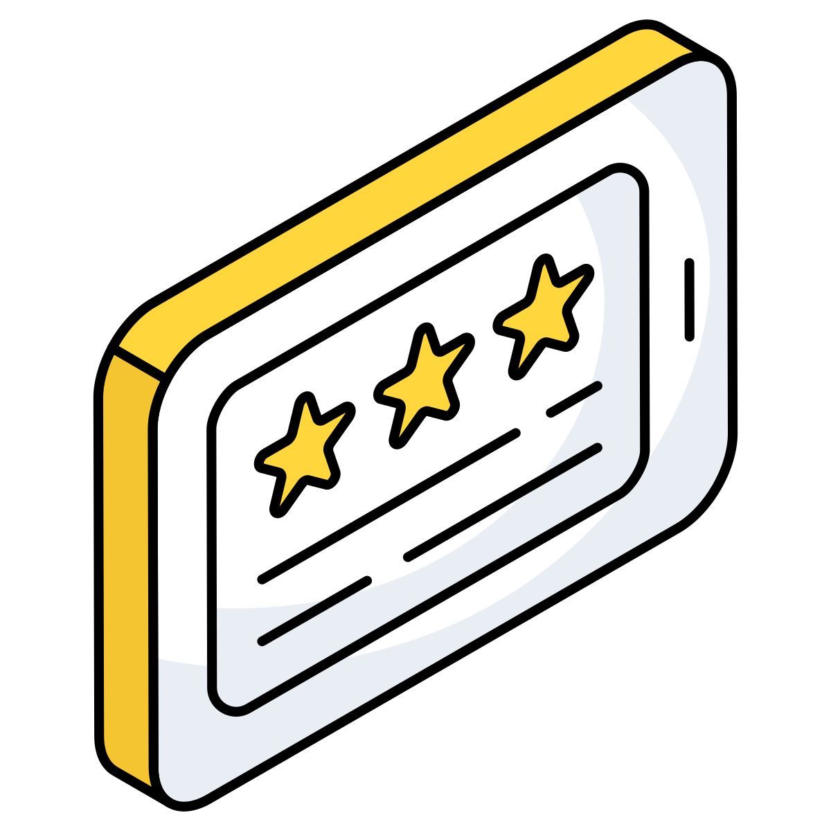 mobile ratings icon