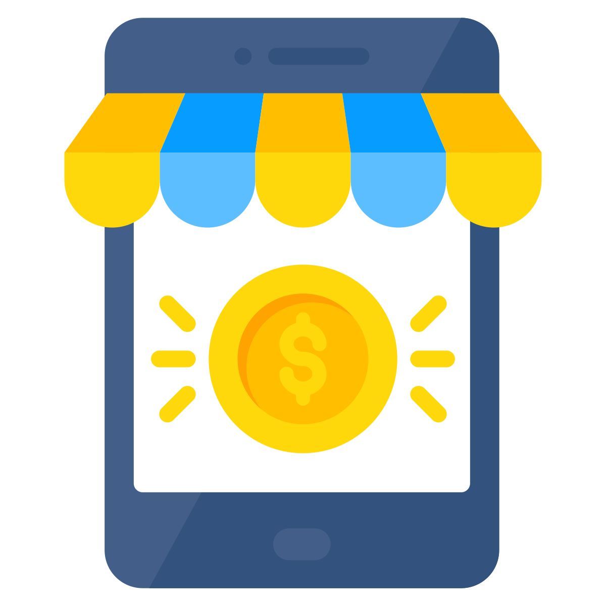 mobile shop icon