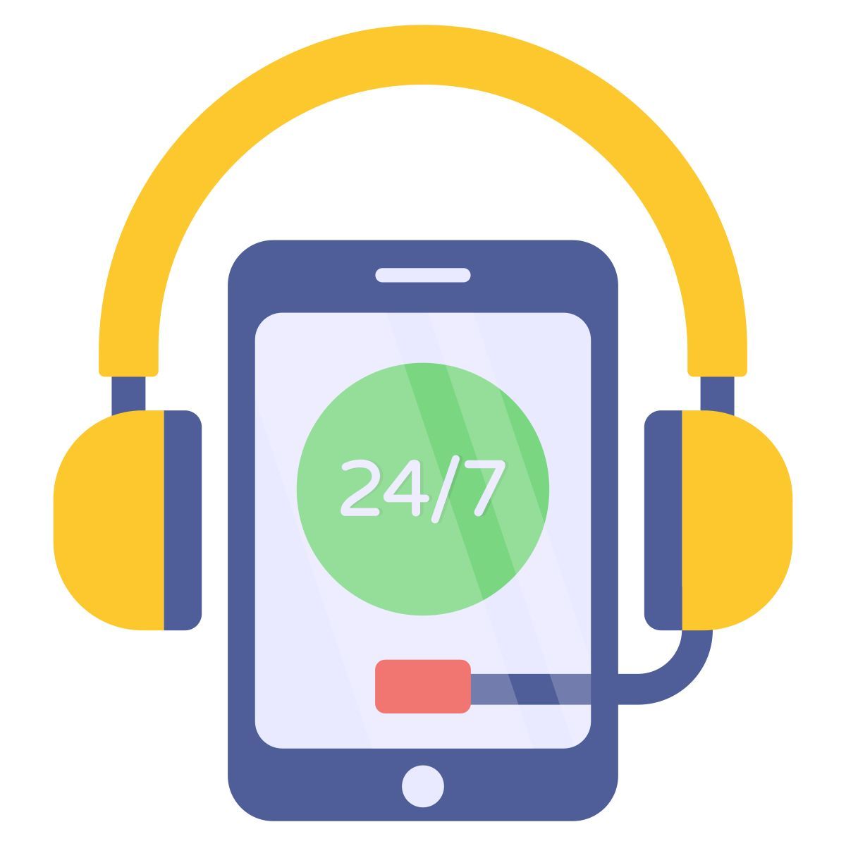 mobile support icon
