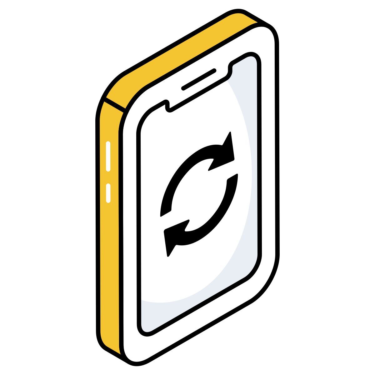 mobile sync icon