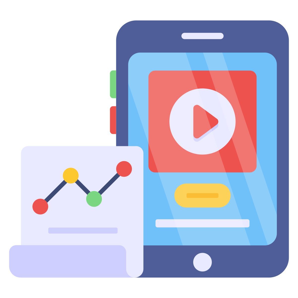 mobiles video icon