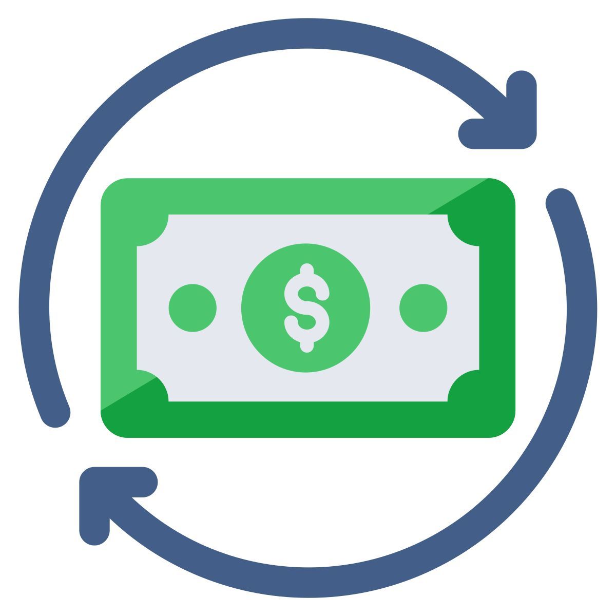 money rotation icon