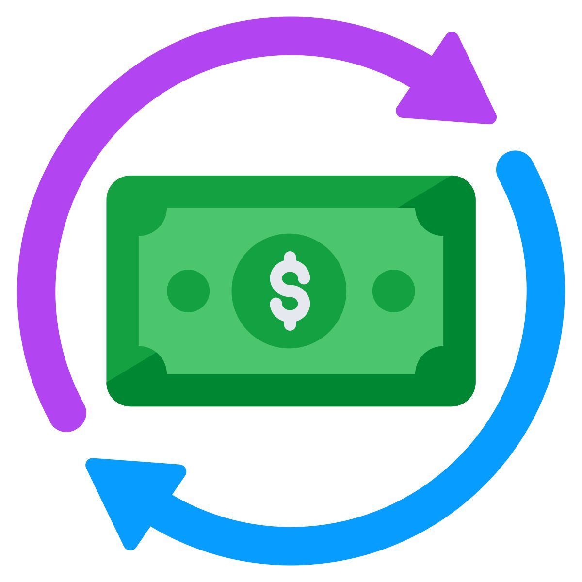 money rotation icon